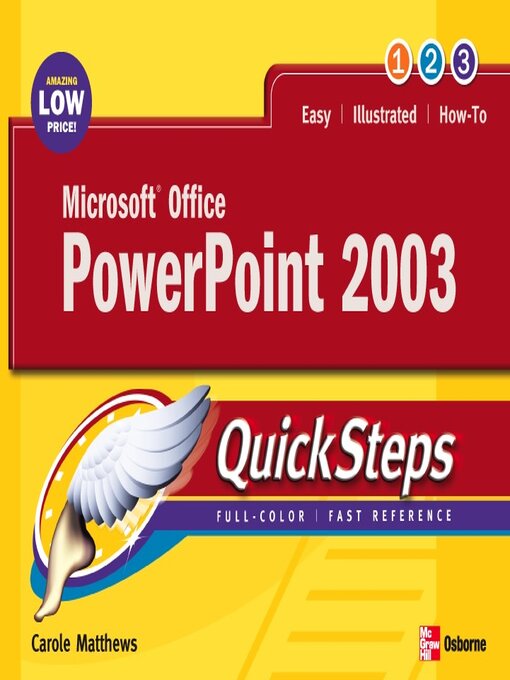 Cover image for Microsoft Office PowerPoint 2003